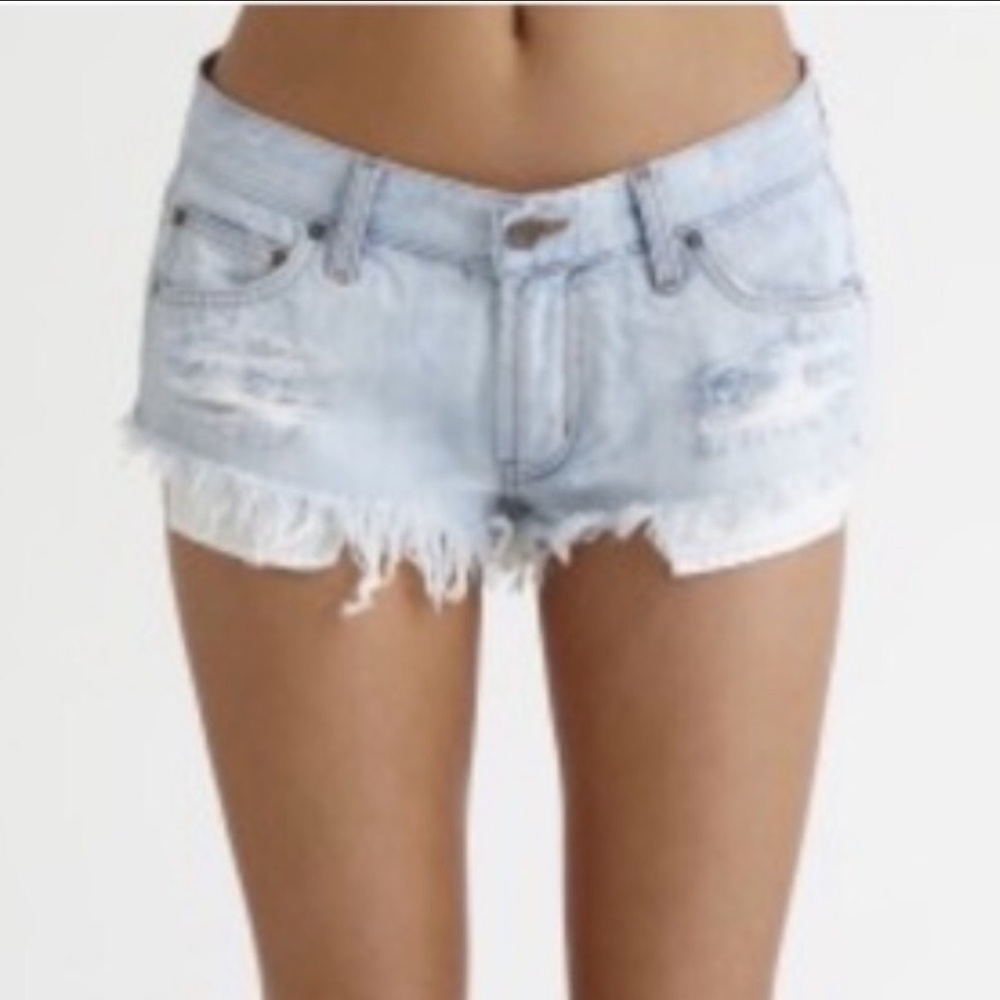 Kittenish White trash shorts